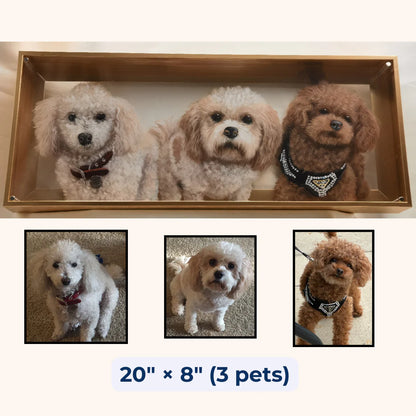 Eternal 3D Pet Portrait